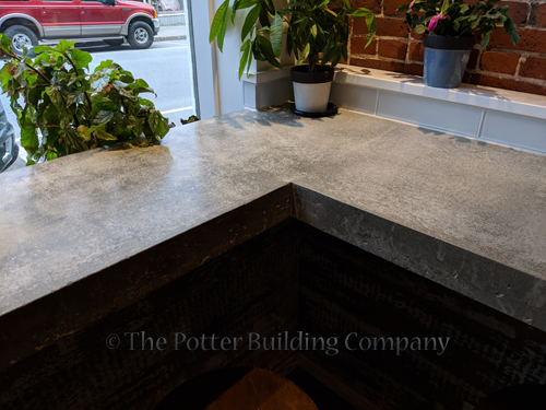 Concrete Bench The Potter Building Company